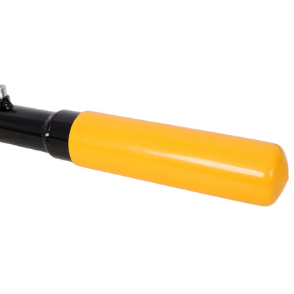 Manual Log Splitter Slide Hammer Log Splitter, Heavy Duty Hand Operated Wood Splitter, Black with Yellow Handle image 7