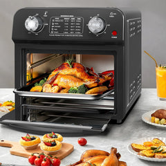 12.5 Quart 7-in-1 Convection Toaster Oven - Stainless Steel, 1500W