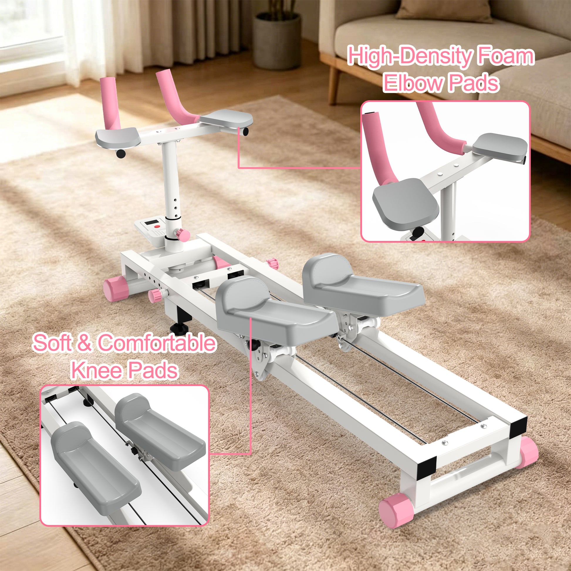 Crawl Spine Stretch Trainer, Spine Twist and Stretch Trainer, Core Training Equipment for Home Gym Office Daily Workout image 8