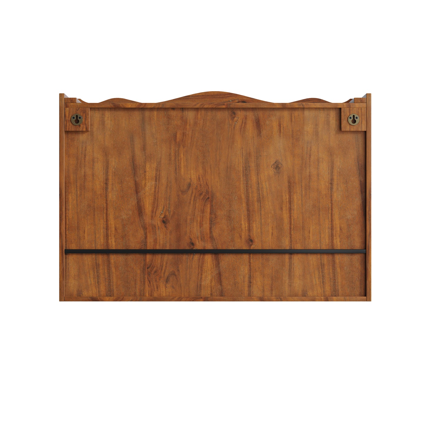 35.4"Retro 2 Door Sliding Cabinet Three Layers of Storage Space,Suitable for Bathrooms,Kitchens,Dining Rooms,Brown image 7