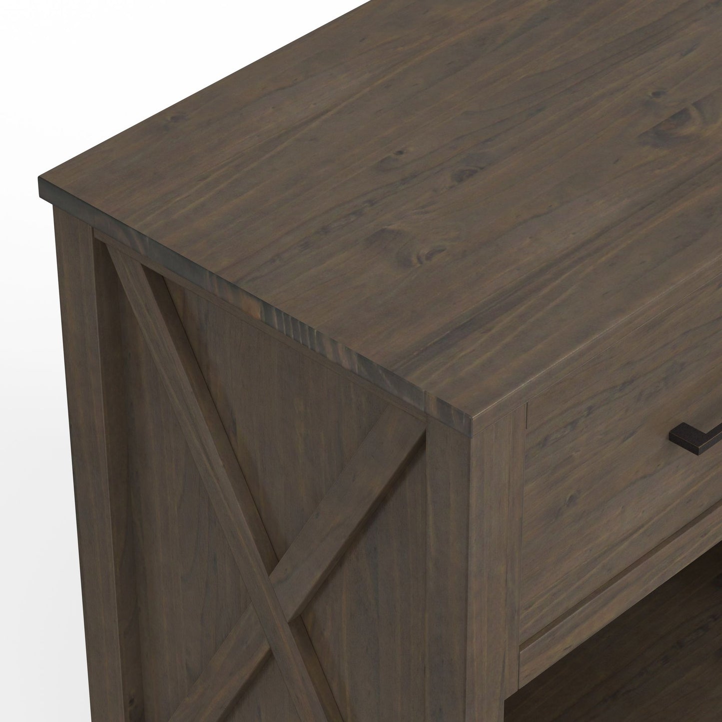 Ela - Bedside Table - Smoky Brown image 3