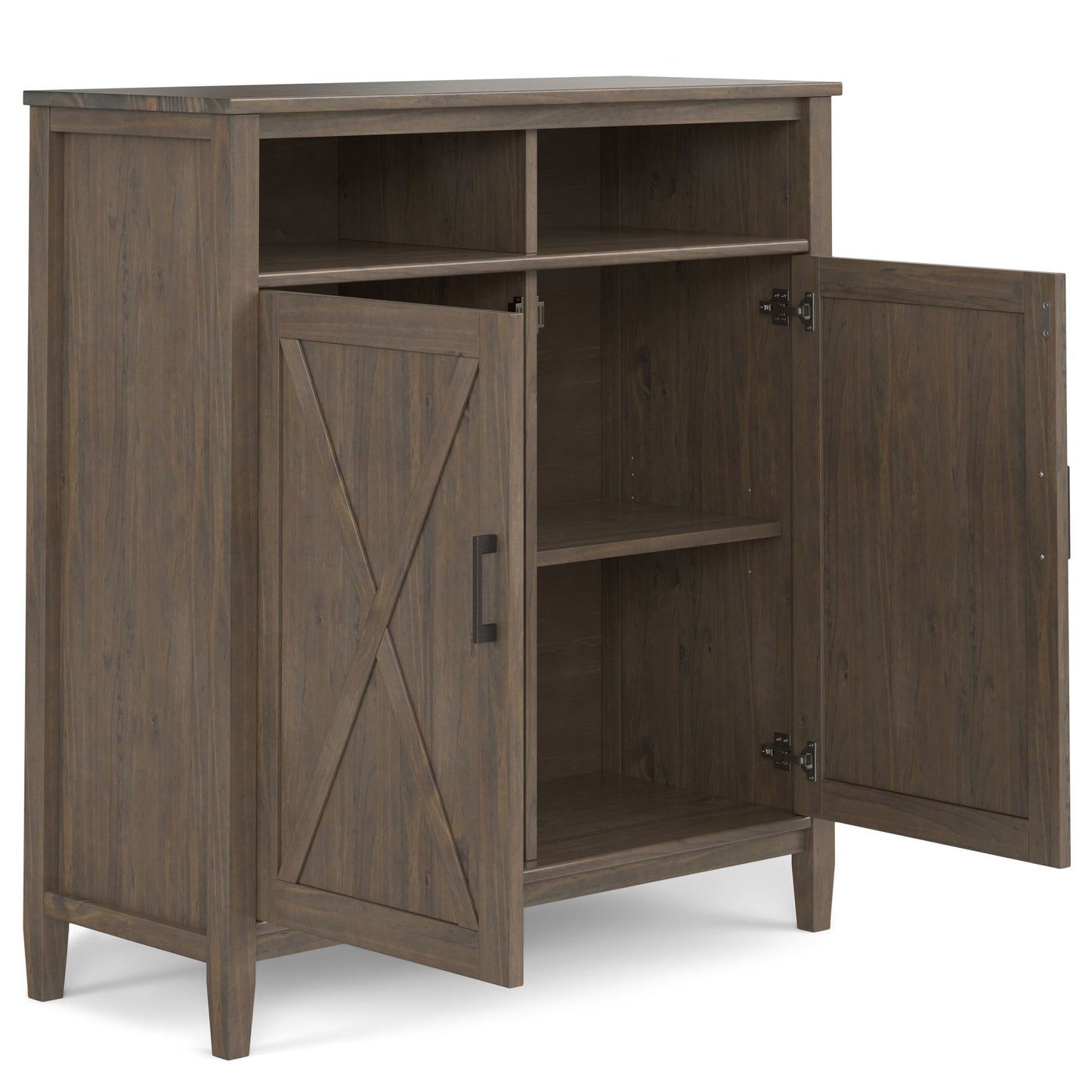 Ela - Medium Storage Cabinet - Smoky Brown image 9