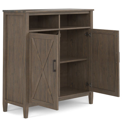 Ela - Medium Storage Cabinet - Smoky Brown image 9