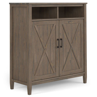 Ela - Medium Storage Cabinet - Smoky Brown image 1