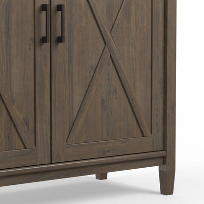 Ela - Medium Storage Cabinet - Smoky Brown image 7