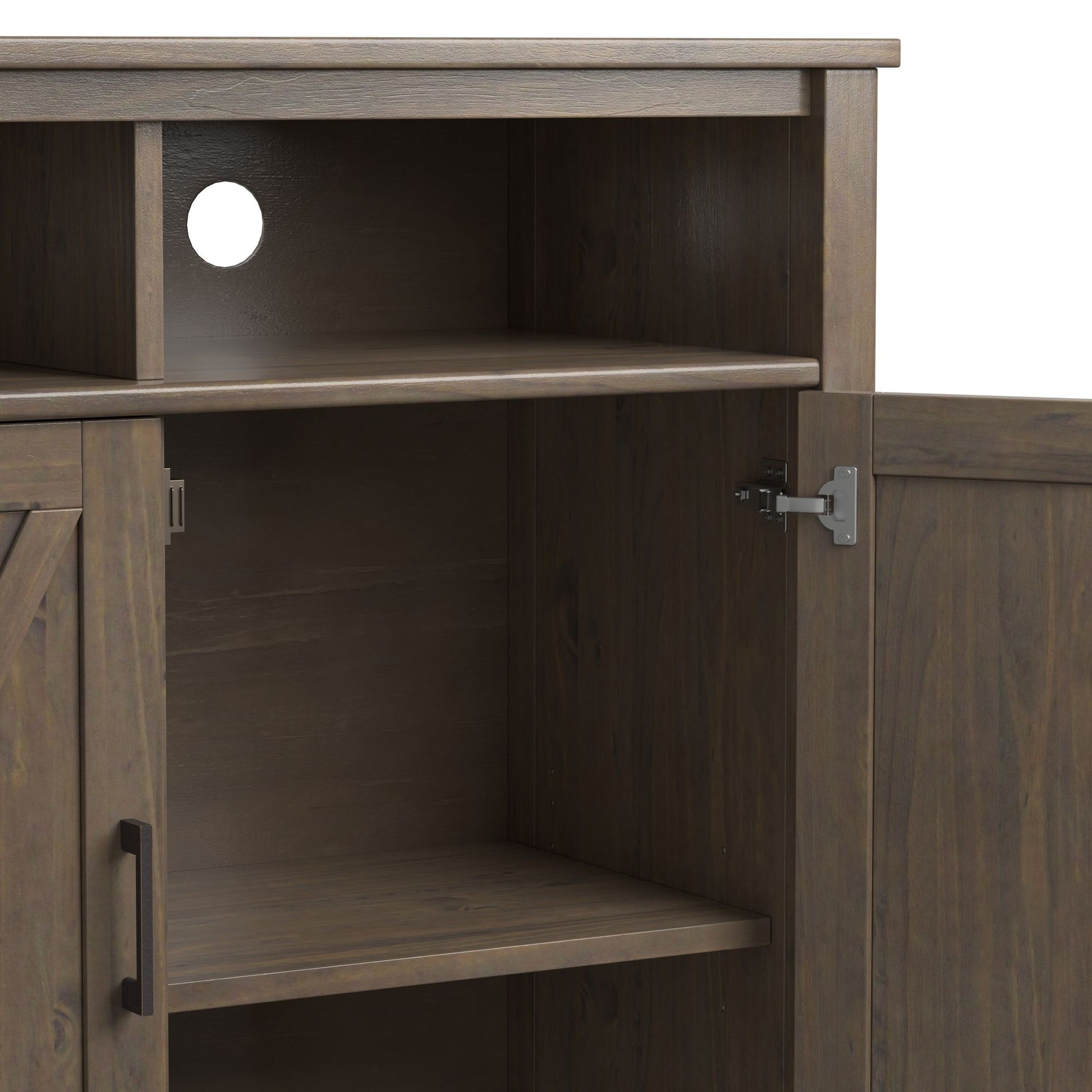 Ela - Medium Storage Cabinet - Smoky Brown image 4