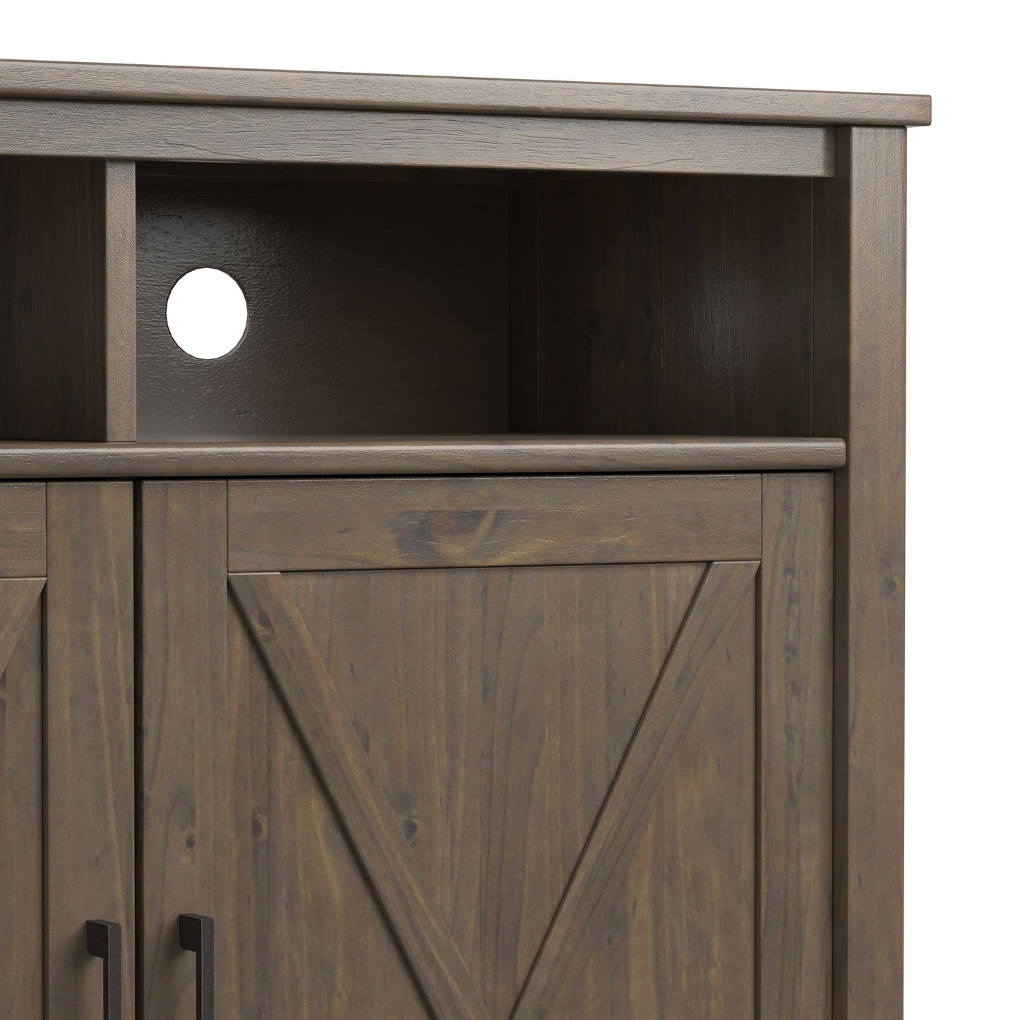 Ela - Medium Storage Cabinet - Smoky Brown image 8