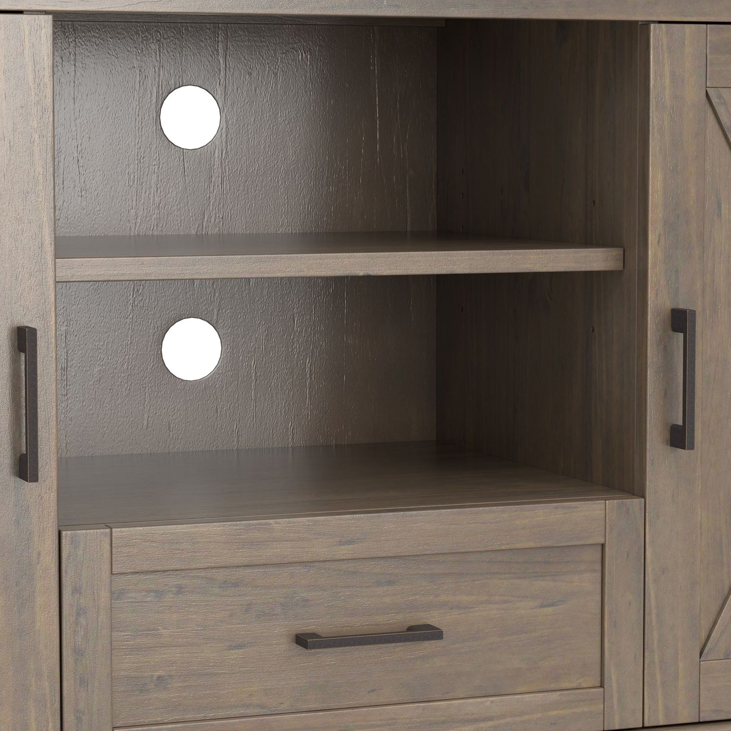 Ela - Medium Tv stand - Smoky Brown image 6