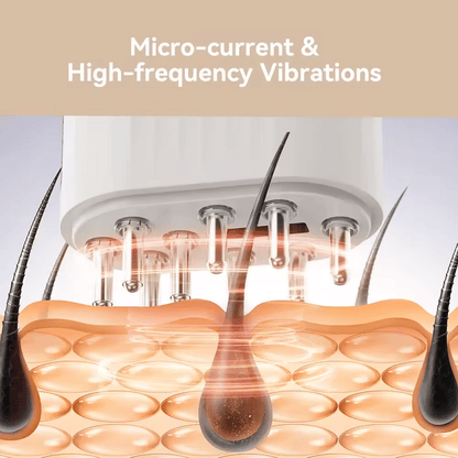 Electric Oil Applicator Scalp Massager 2 in 1 for Hair Growth - Rechargeable Waterproof Vibrating Hair Serum Comb image 7