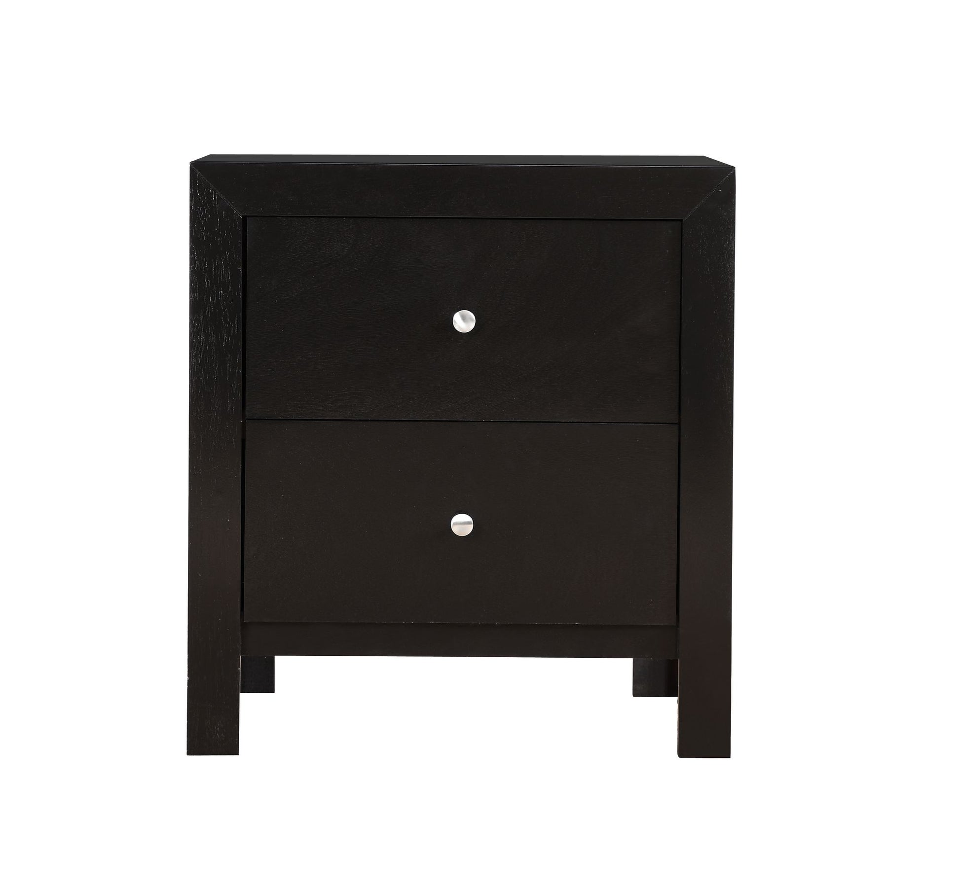 Elegantly Designed Bedside Table In Chic Black image 6