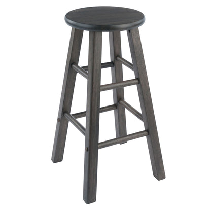 Element 2-Pc Square Leg Counter Stools; Oyster Gray image 4