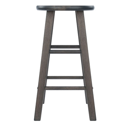 Element 2-Pc Square Leg Counter Stools; Oyster Gray image 6
