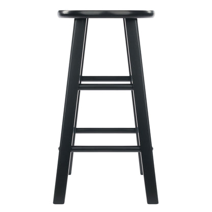 Element Counter Stools; 2-Pc Set; Black image 6