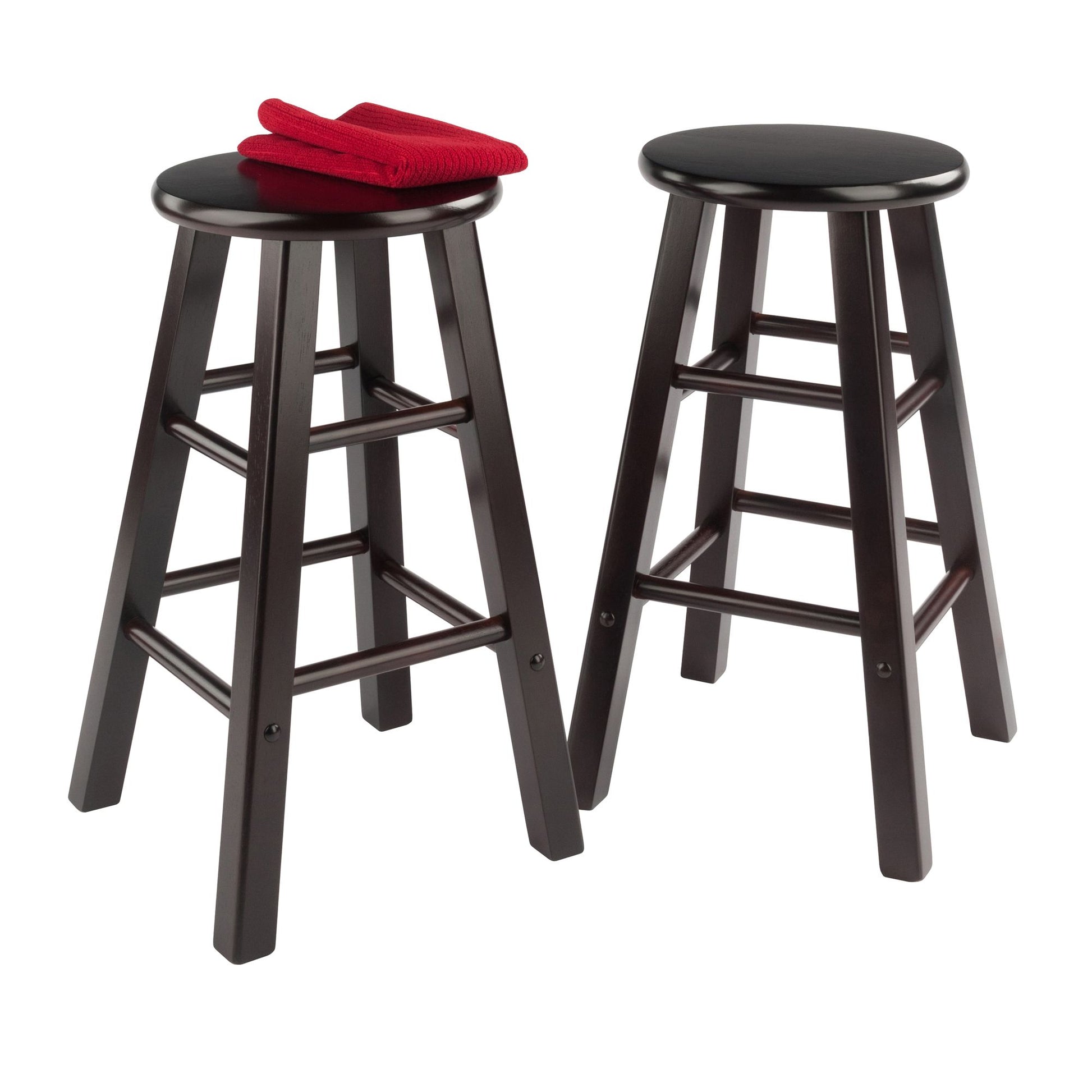 Element Counter Stools; 2-Pc Set; Espresso image 3