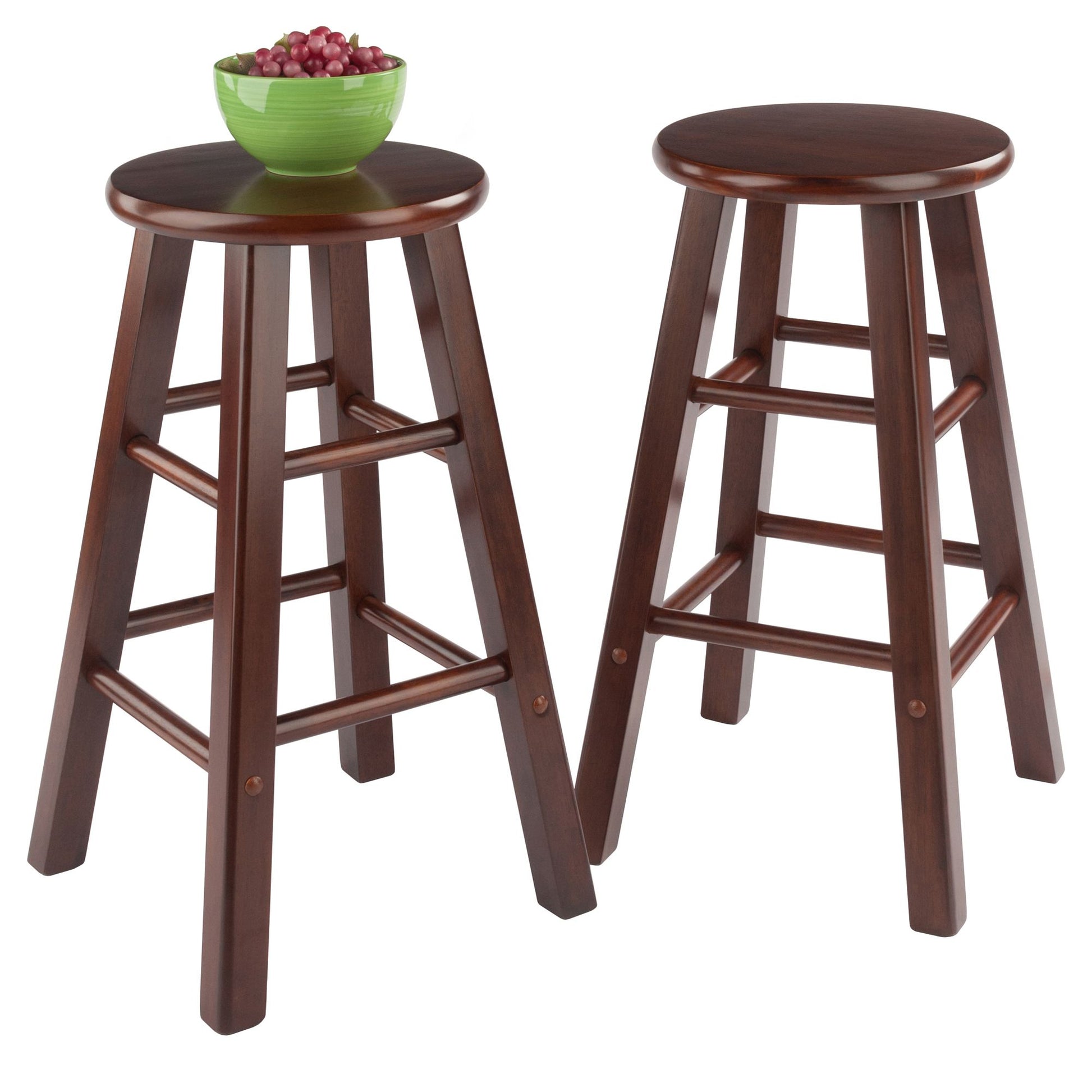 Element Counter Stools; 2-Pc Set; Walnut image 9