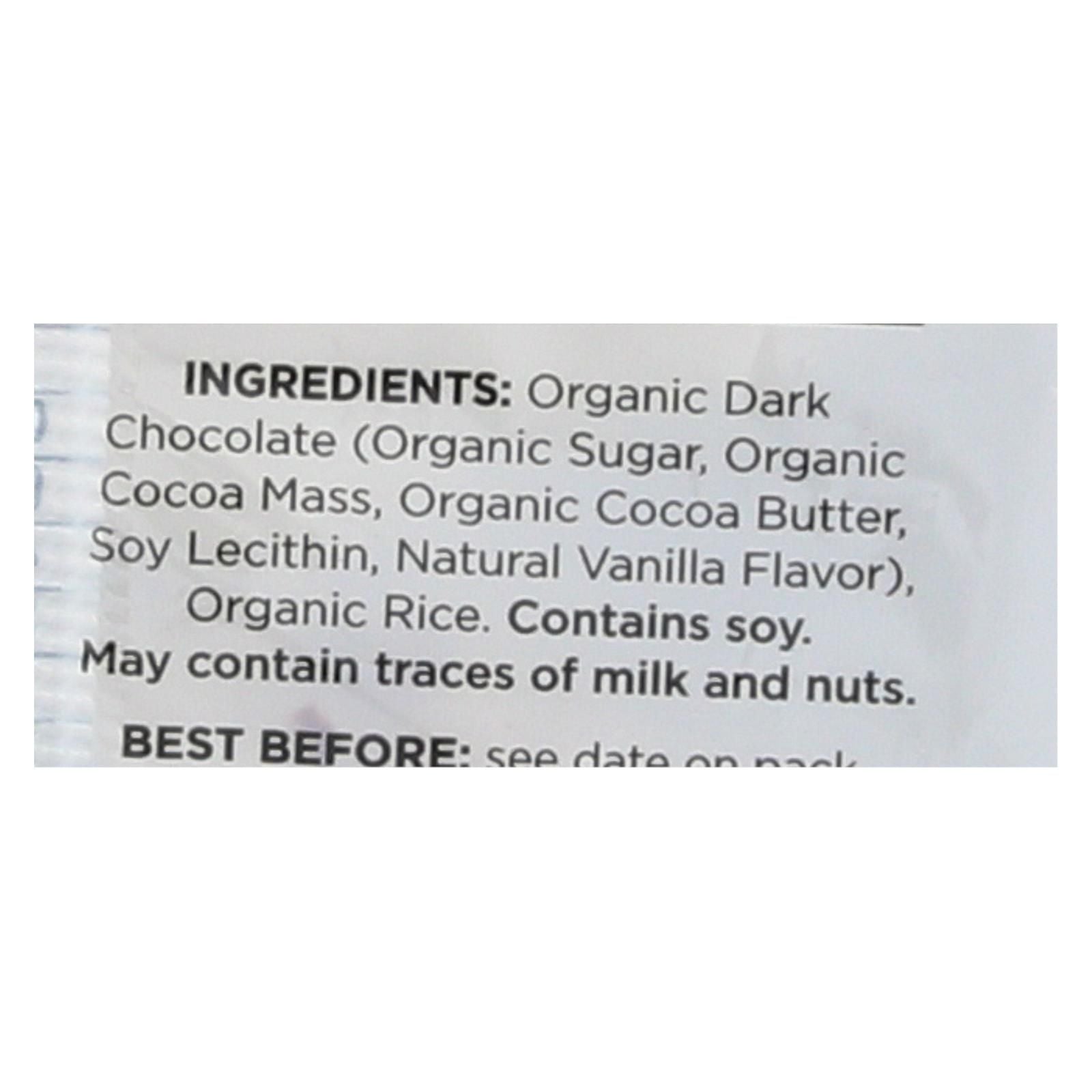 Element Organic Dipped Rice Cakes - Dark Chocolate - Case Of 6 - 3.5 Oz image 2