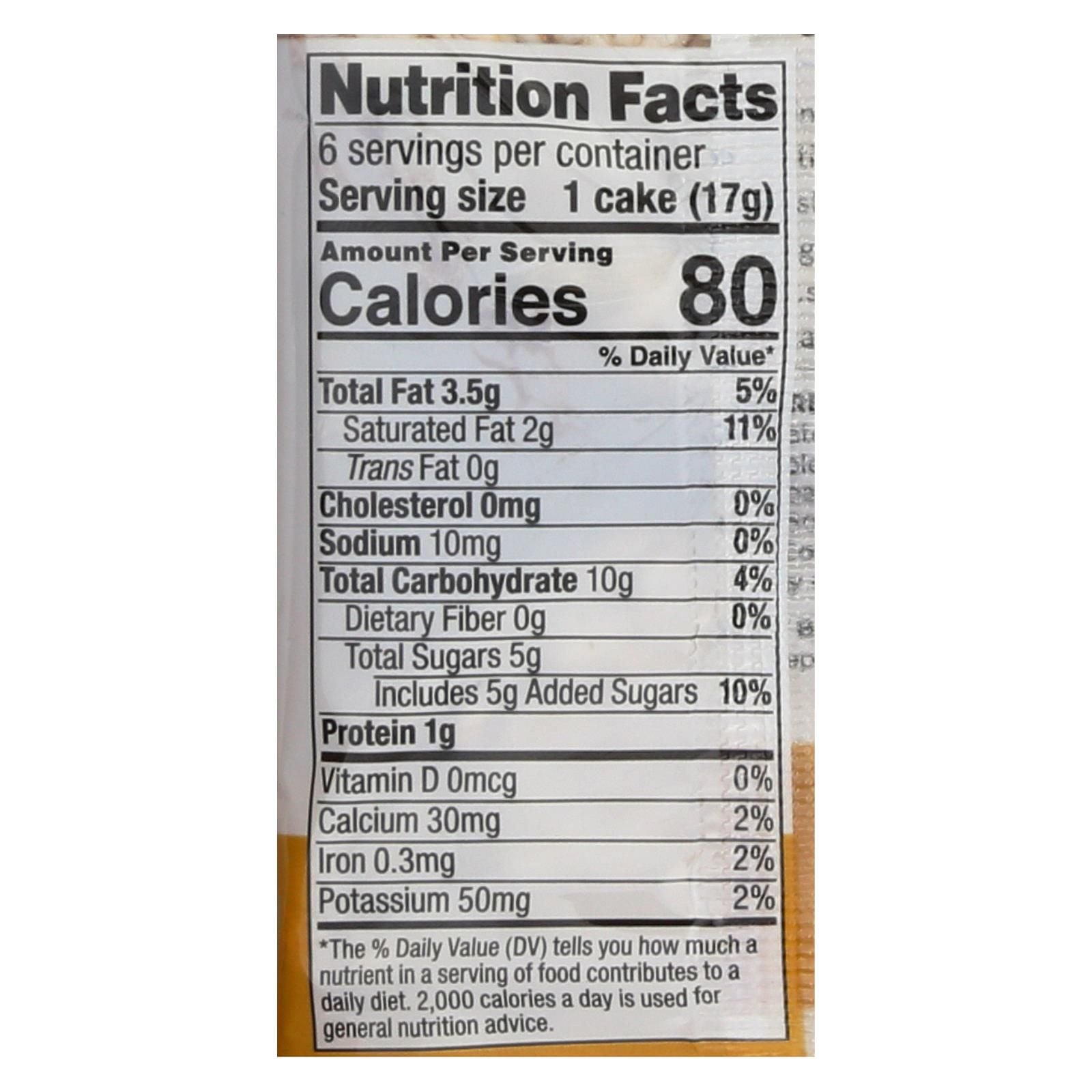 Element Organic Dipped Rice Cakes - Milk Chocolate - Case Of 6 - 3.5 Oz image 2