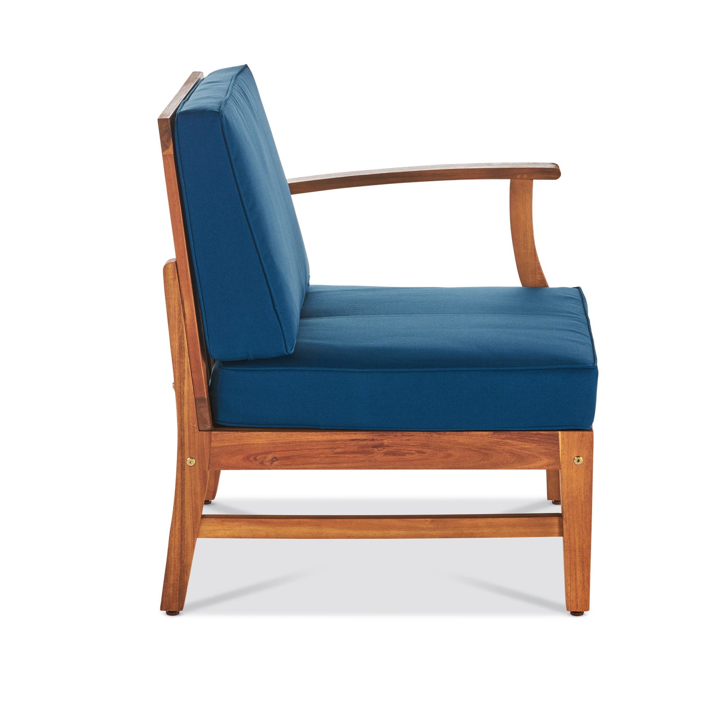 PERLA 3 SEATER SOFA AND TABLE SET, BLUE image 10