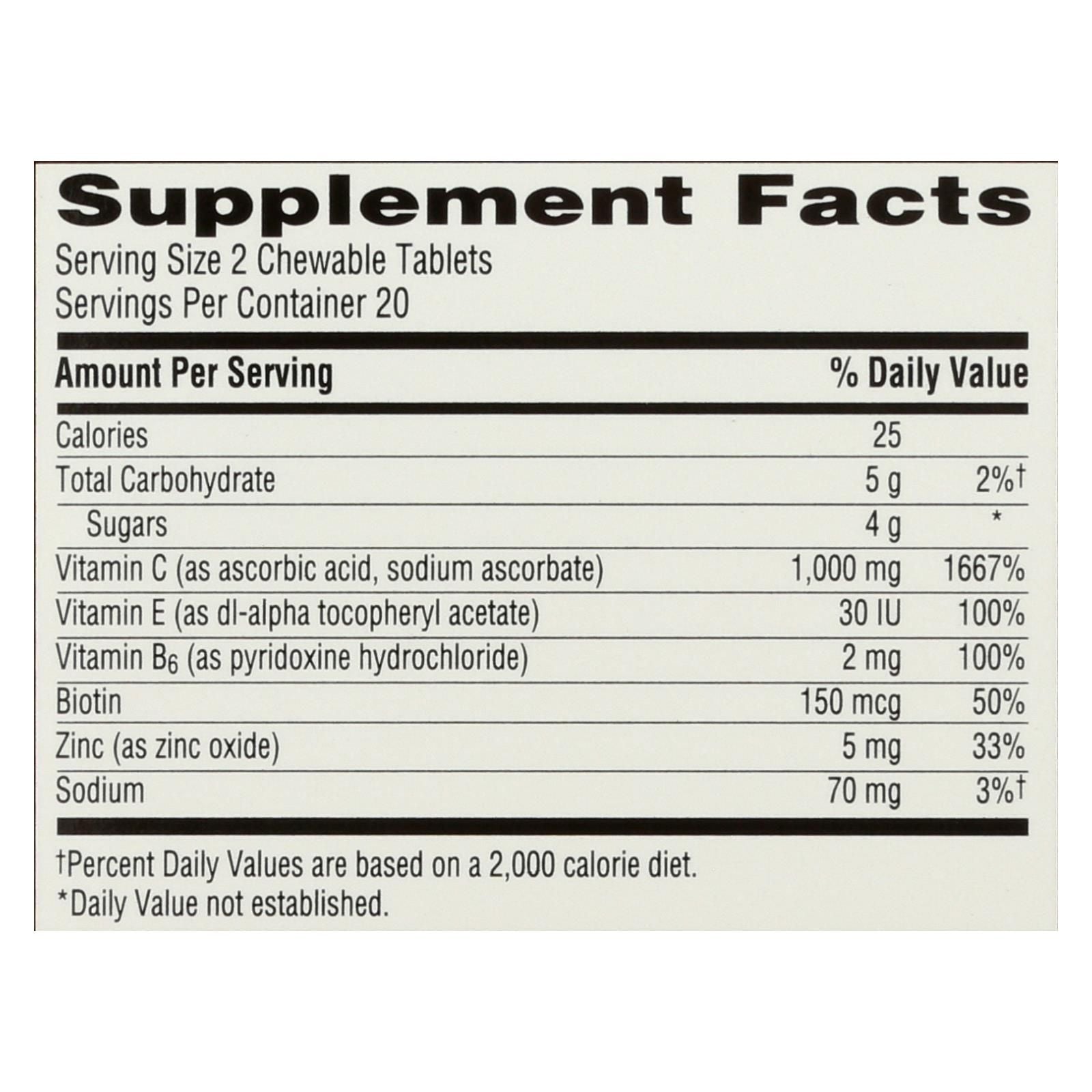 Emergen-c - Chewables Orange Blast - 1 Each - 40 Ct image 4