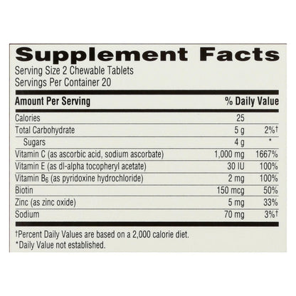Emergen-c - Chewables Orange Blast - 1 Each - 40 Ct image 4