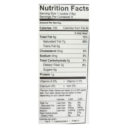 Emmy's Organics Chocolate Chip - Case Of 8 - 6 Oz. image 1