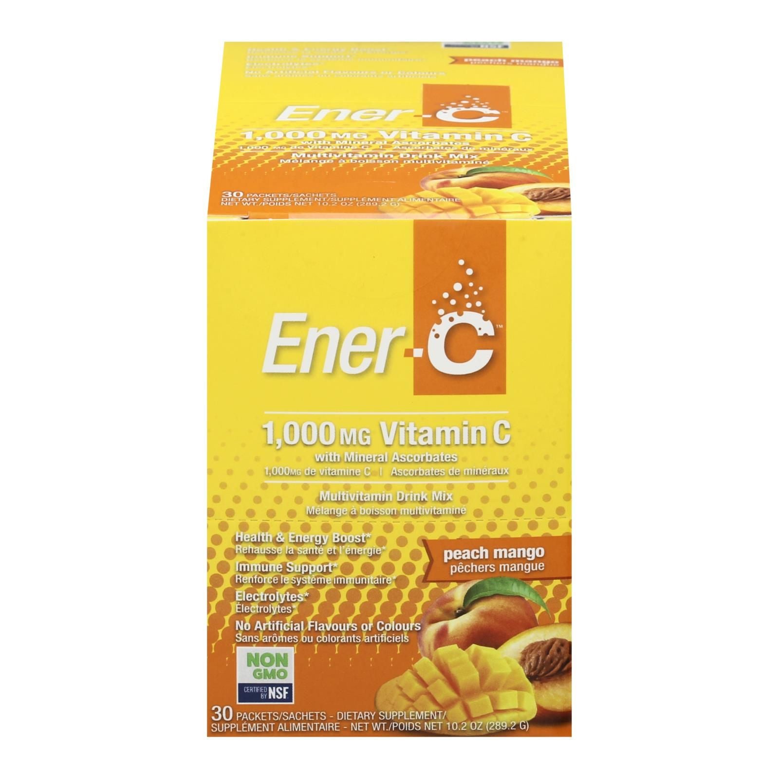 Ener-c - Peach Mango - 1000mg - 30 Pkt image 1