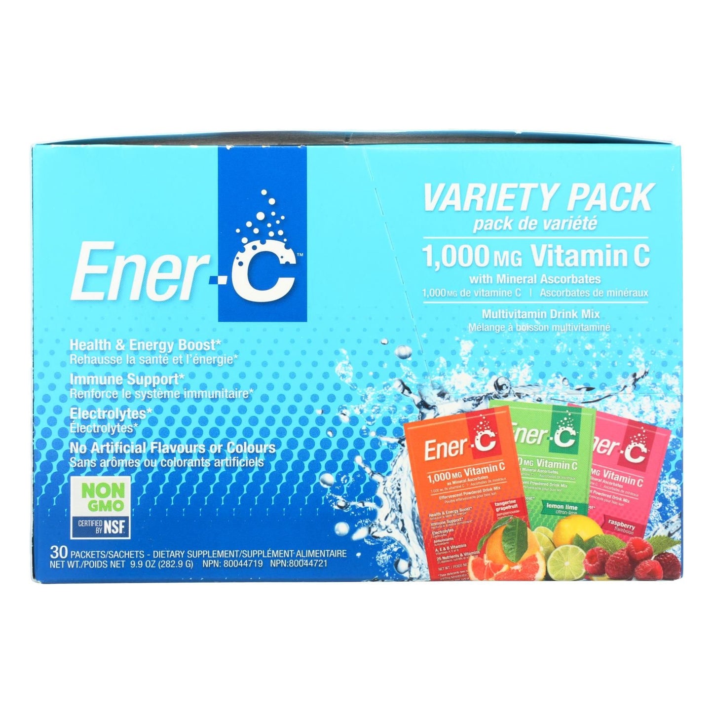 Ener-c - Variety Pack - 1000 Mg - 30 Packets - 1 Each image 1