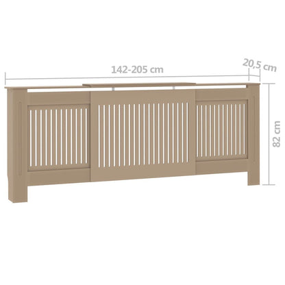 Engineered Wood Radiator Cover 80.7 image 8