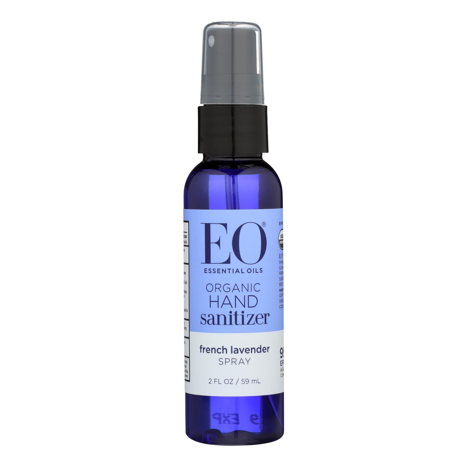 Eo Products - Hand Sanitizer Spray - Lavender - 2 Fl Oz - Case Of 6 image 2