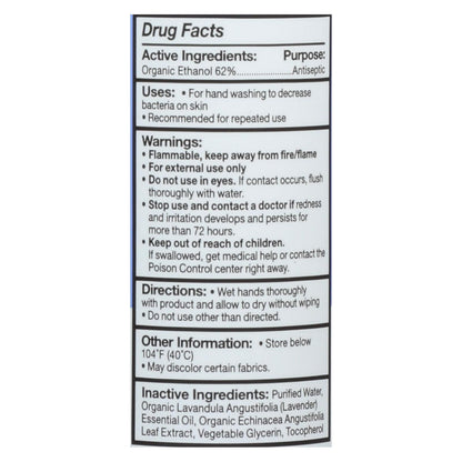 Eo Products - Hand Sanitizer Spray - Lavender - 2 Fl Oz - Case Of 6 image 1