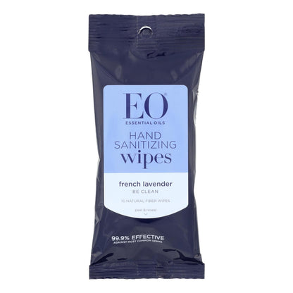 Eo Products - Hand Sanitizer Wipes Display Center - Lavender - Case Of 6 - 10 Pack image 1