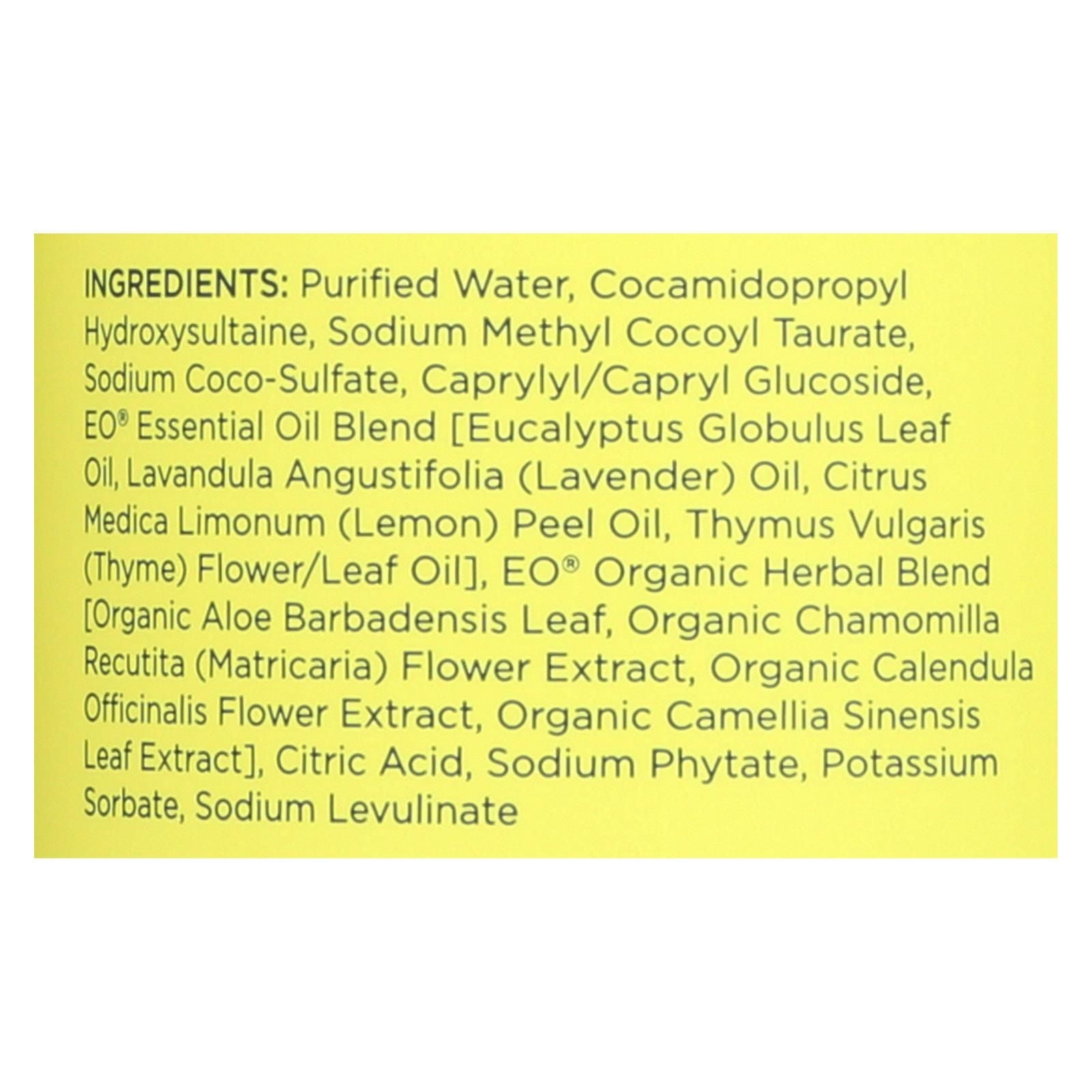 Eo Products - Liquid Hand Soap Lemon And Eucalyptus - 12 Fl Oz image 1