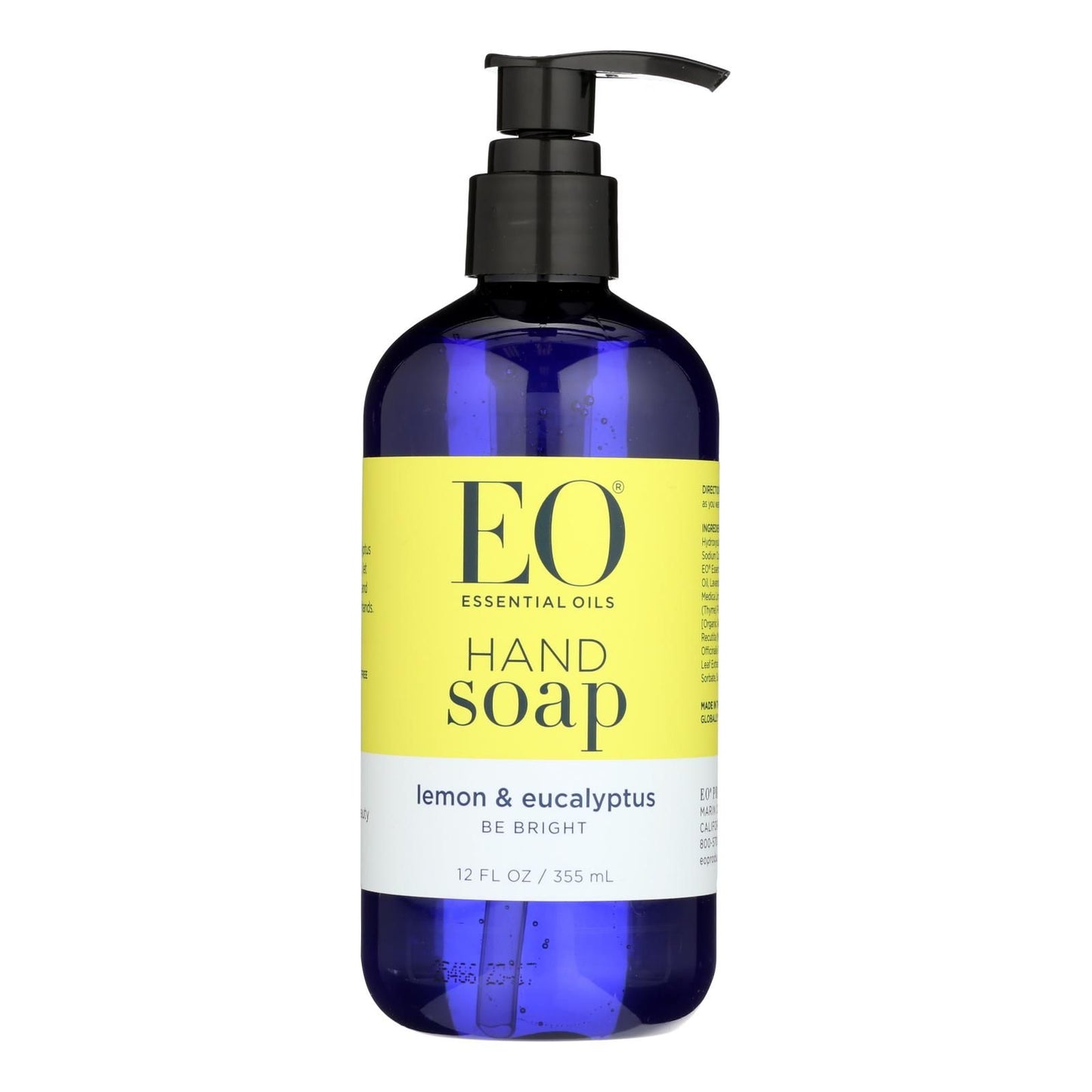 Eo Products - Liquid Hand Soap Lemon And Eucalyptus - 12 Fl Oz image 2