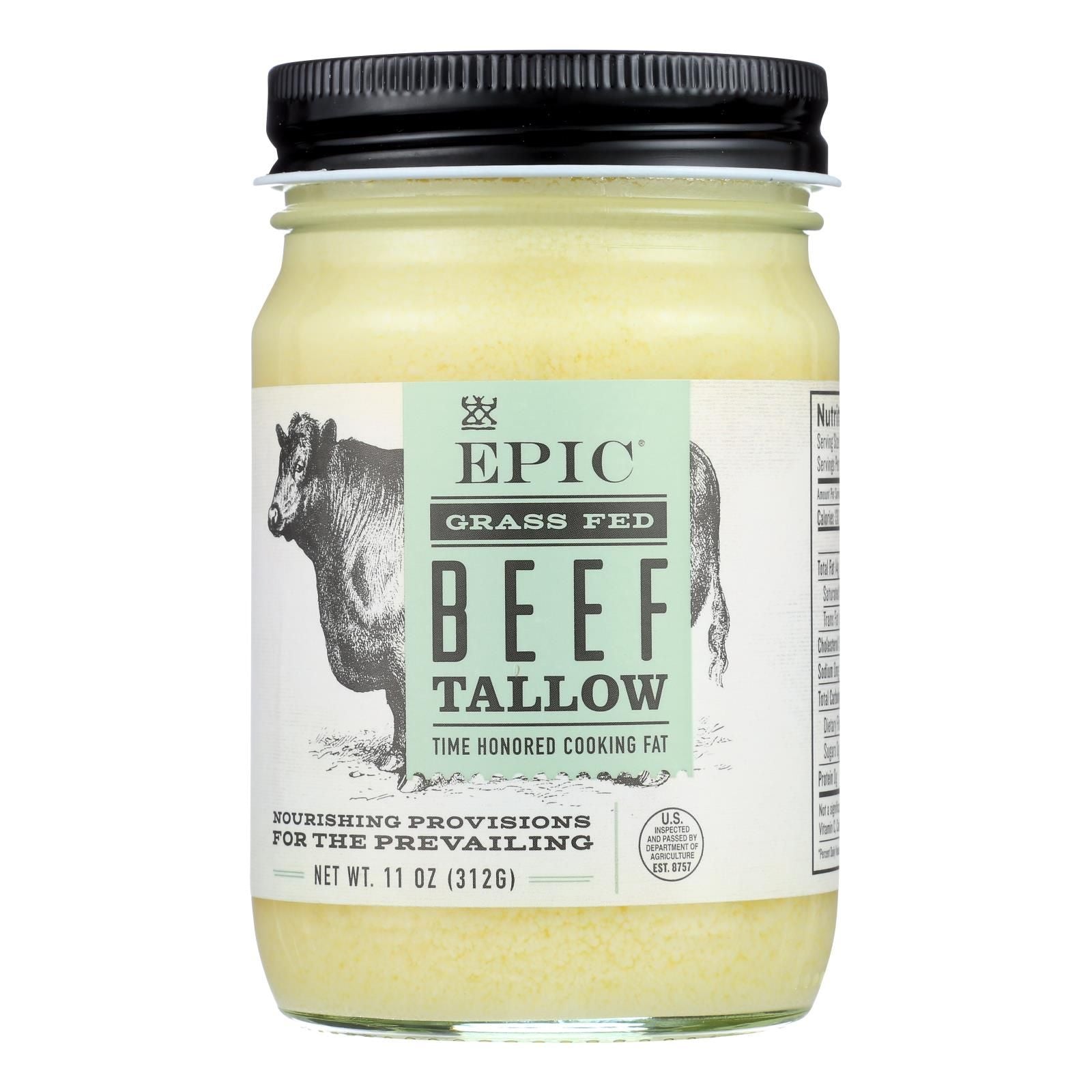 Epic - Oil Beef Tallow - Case Of 6 - 11 Oz image 1