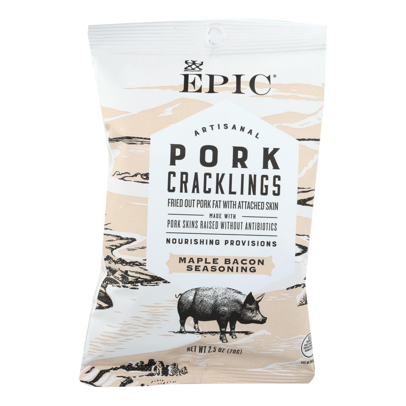 Epic - Pork Crackling - Maple Bacon Seasoning - Case Of 12 - 2.5 Oz image 1
