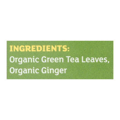 Equal Exchange - Tea Green Ginger - Case Of 6-20 Bag image 2