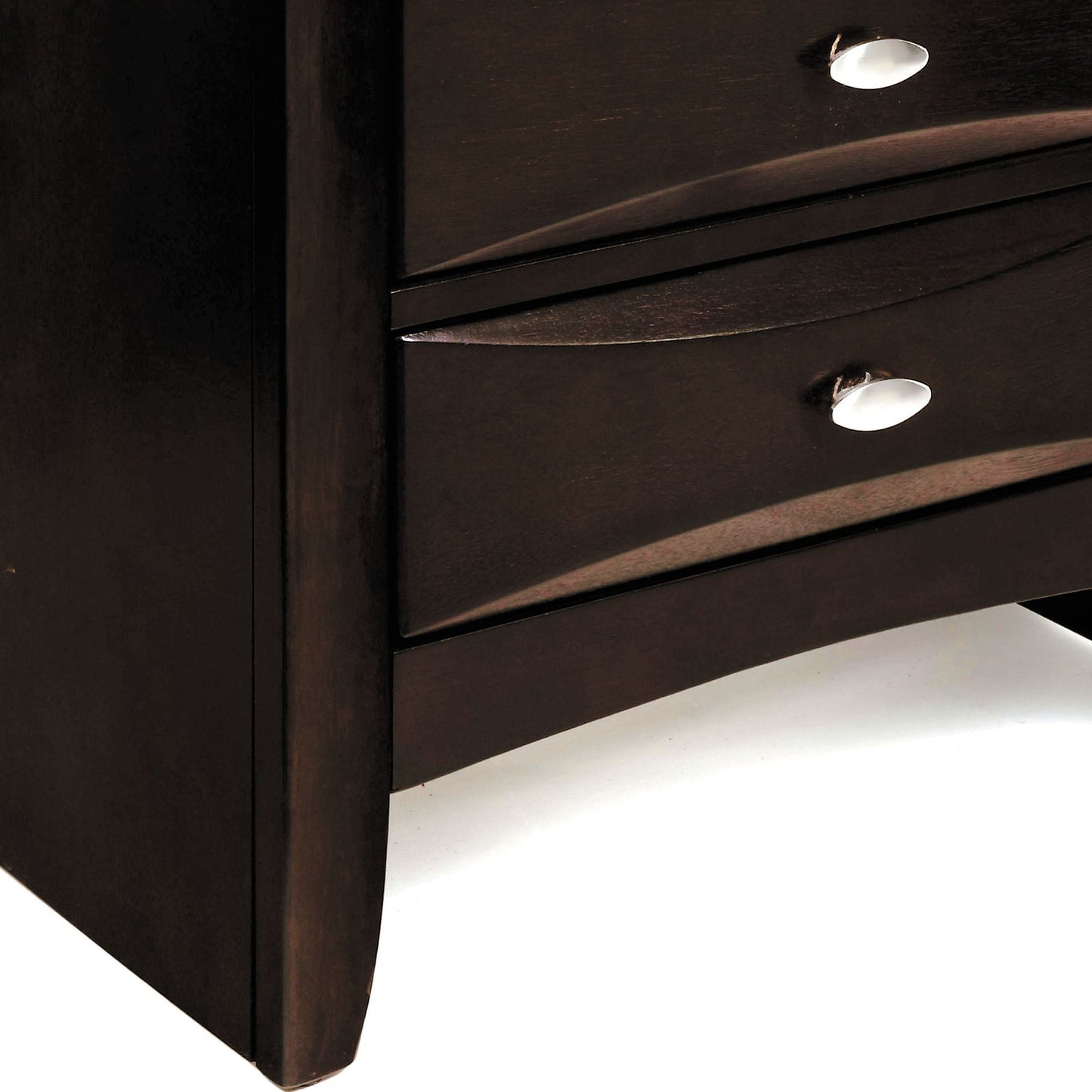 Espresso 2-drawer Nightstand image 4