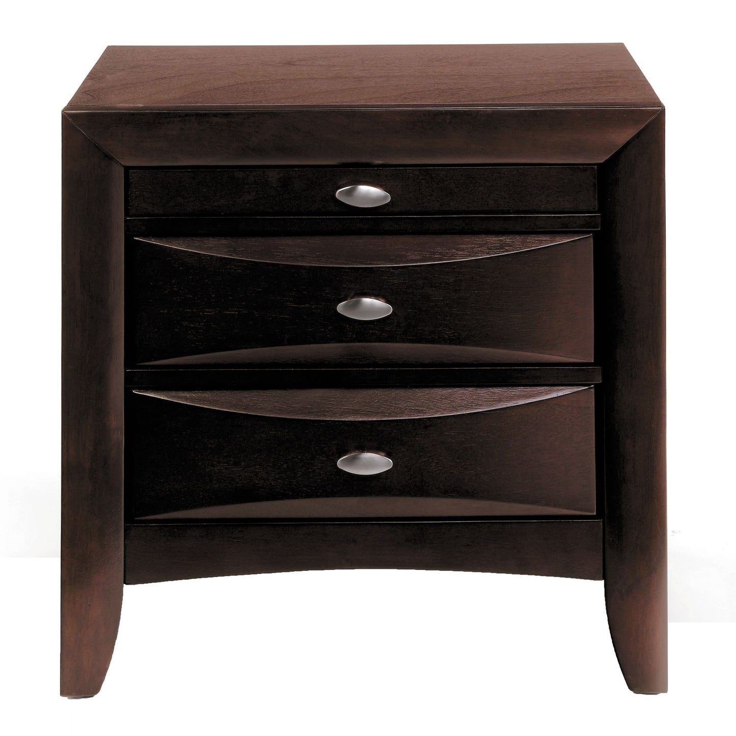 Espresso 2-drawer Nightstand image 2