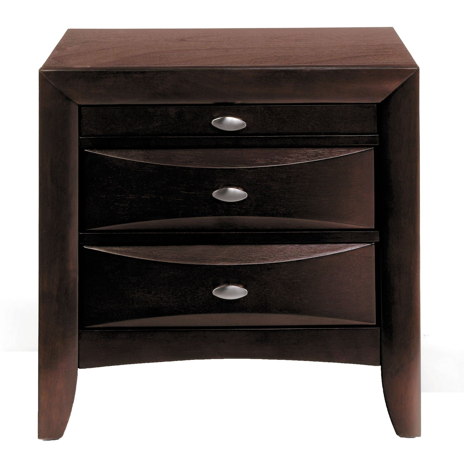 Espresso 2-drawer Nightstand image 2