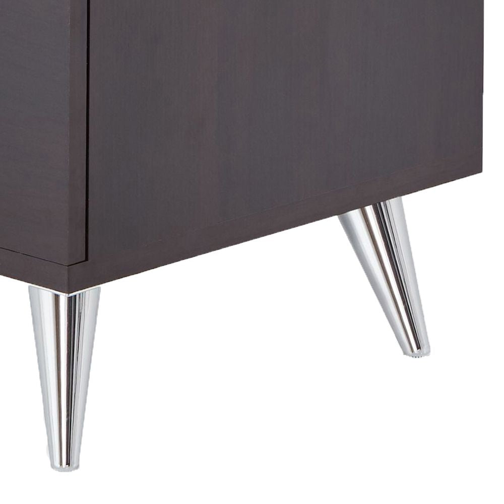 Espresso 2-Drawer Rectangular Accent Table image 5