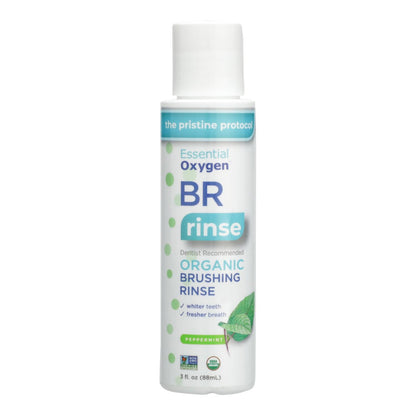 Essential Oxygen Brushing Rinse - Organic - Peppermint - 3 Oz image 1