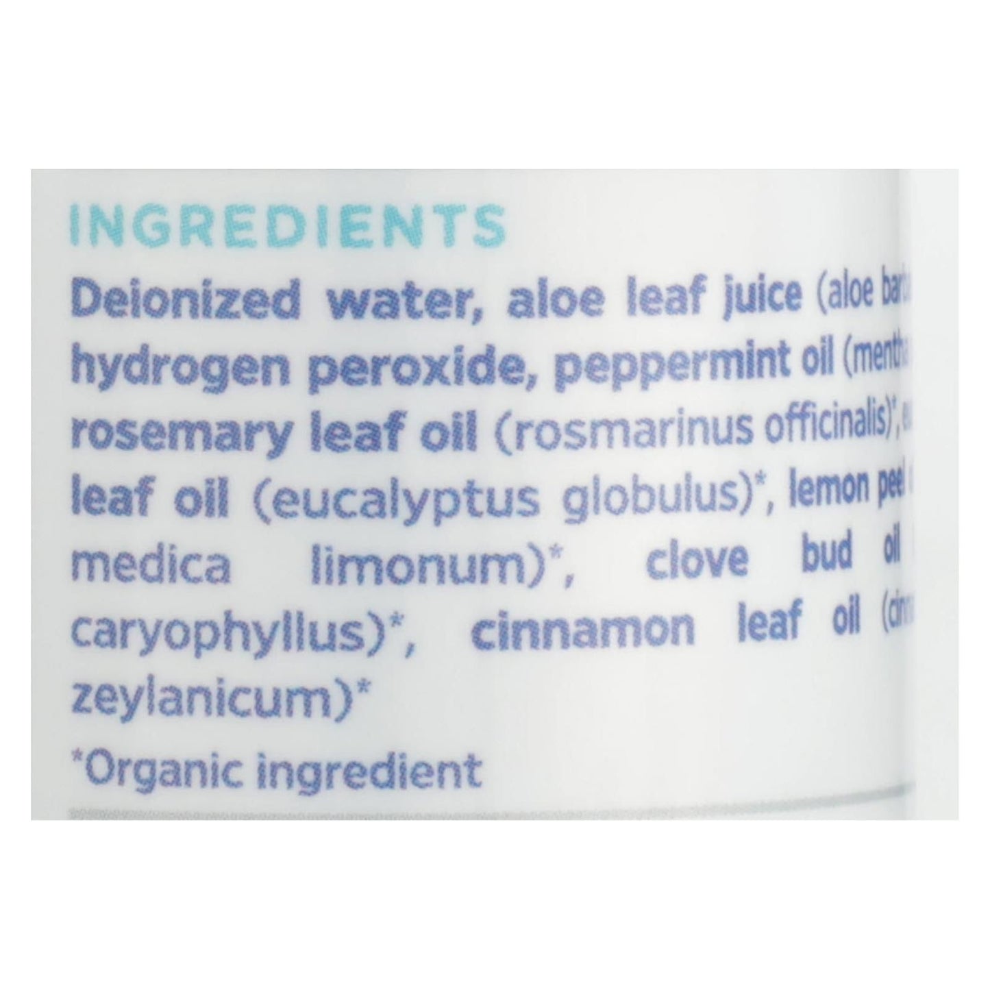 Essential Oxygen Brushing Rinse - Organic - Peppermint - 3 Oz image 2