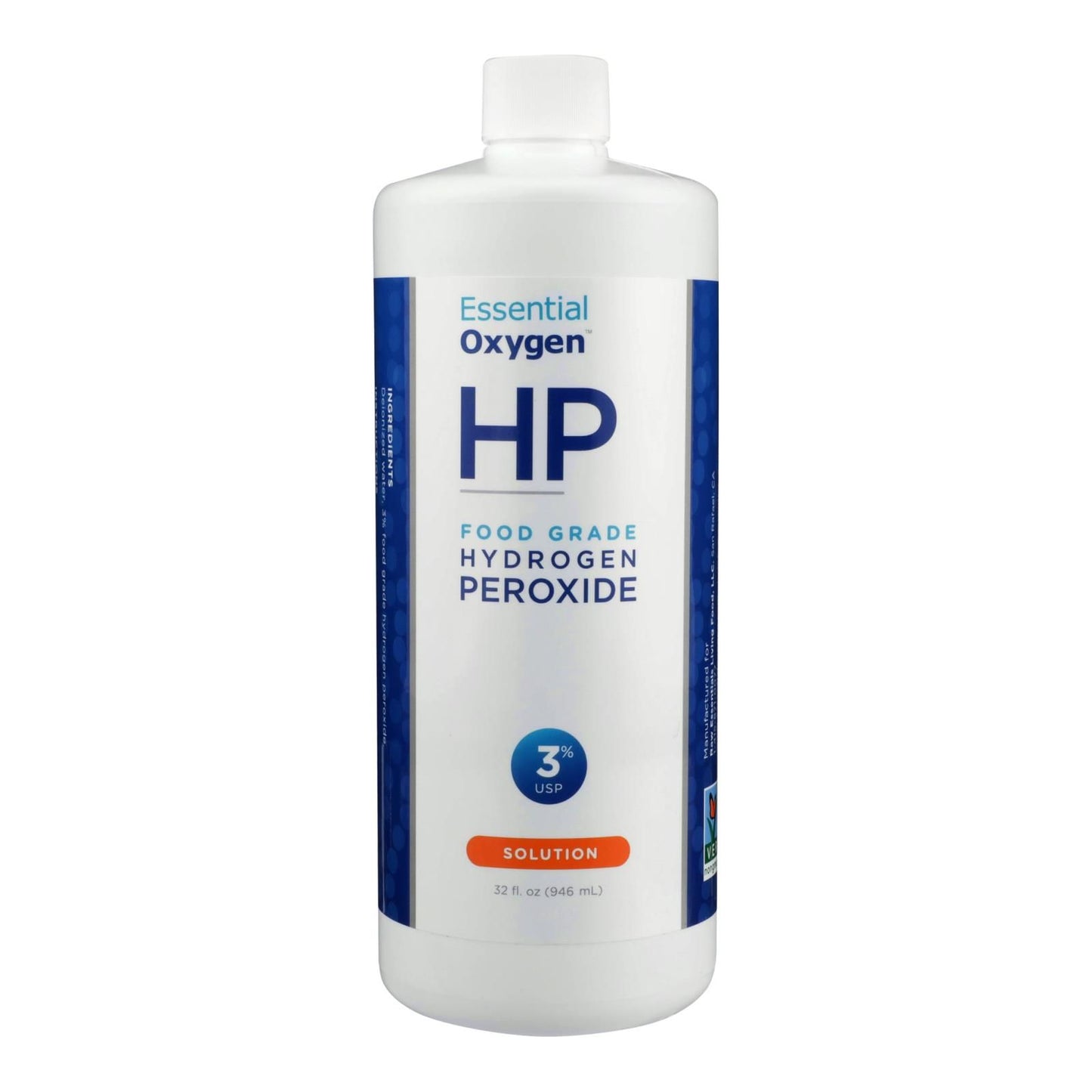 Essential Oxygen Hydrogen Peroxide - Food Grade - 32 Oz image 2