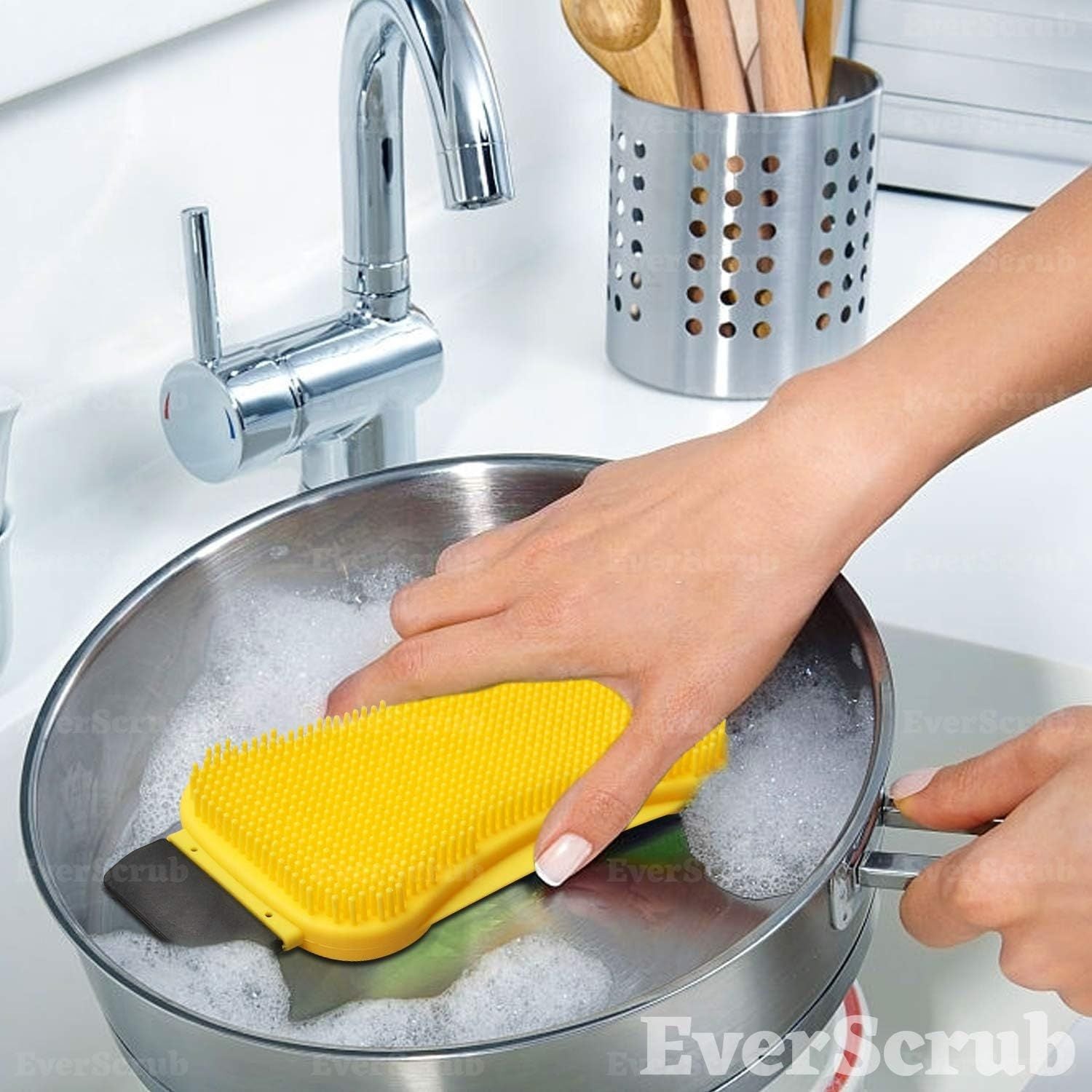 Everscrub 2 Pack All Purpose  Silicone Scrubbers image 6