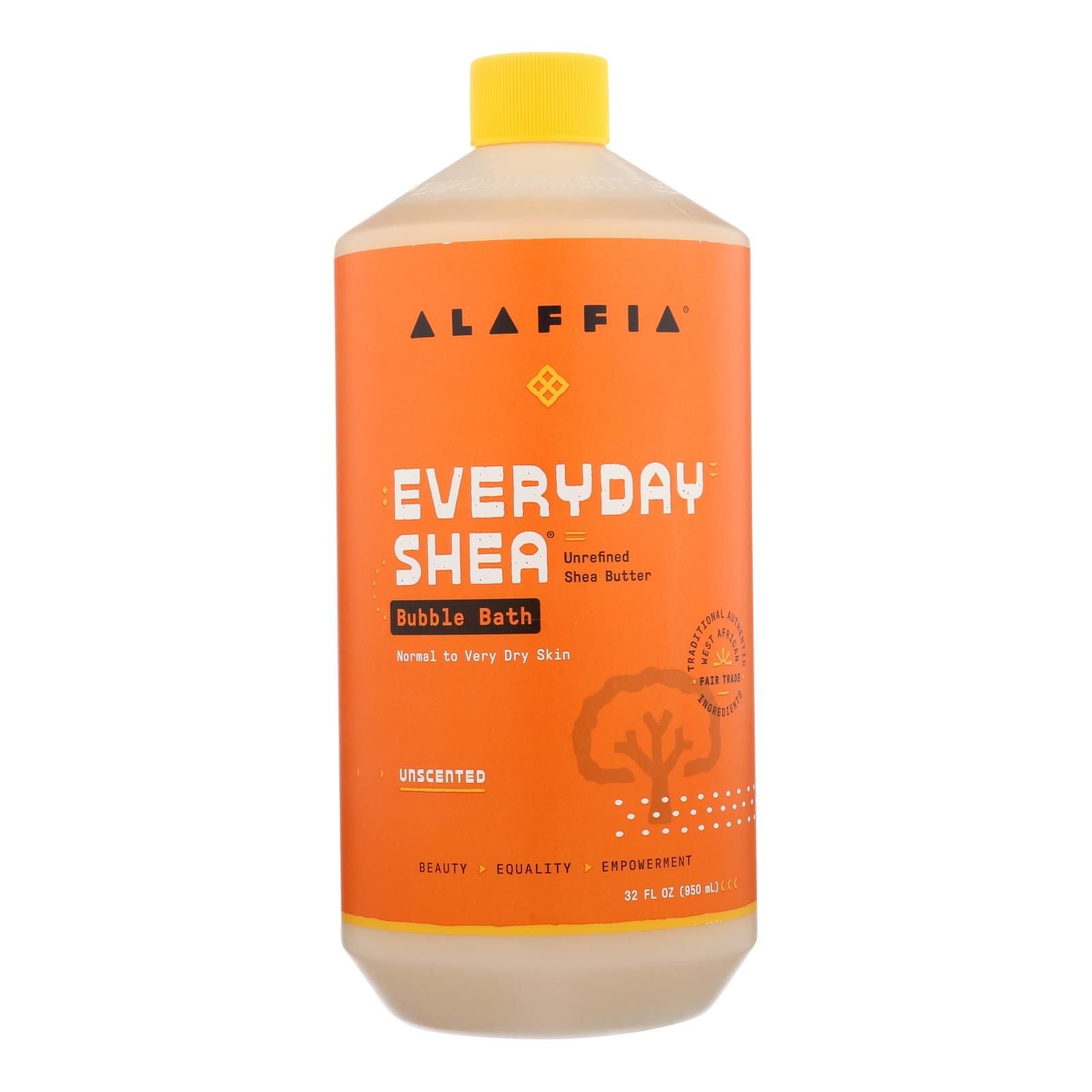 Everyday Shea Moisturizing Unscented Bubble Bath - 1 Each - 32 Fz image 1