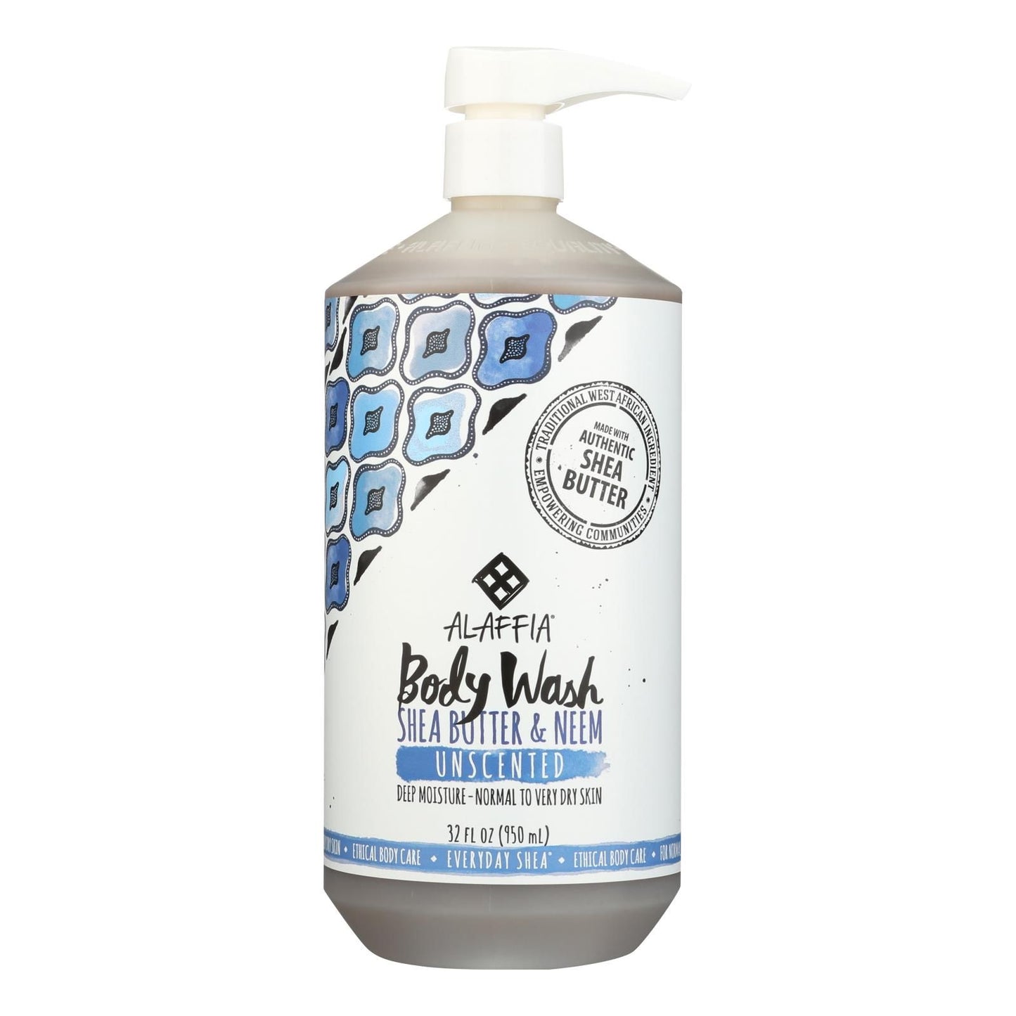 Everyday Shea Unscented Body Wash - 1 Each - 32 Oz image 1