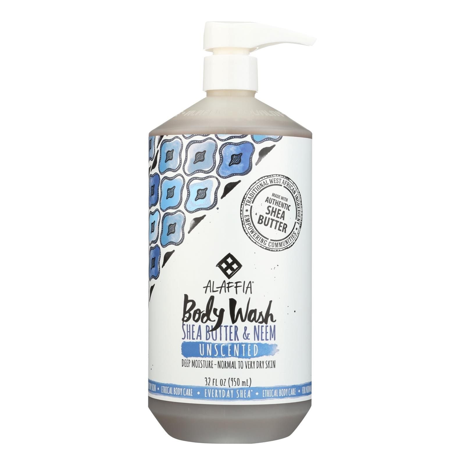 Everyday Shea Unscented Body Wash - 1 Each - 32 Oz image 1