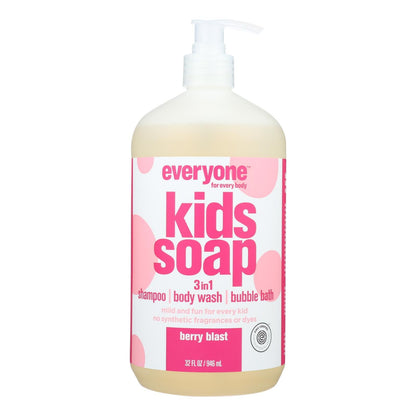 Everyone - Soap 3 In 1 Kds Berry Blast - 32 Fz image 2