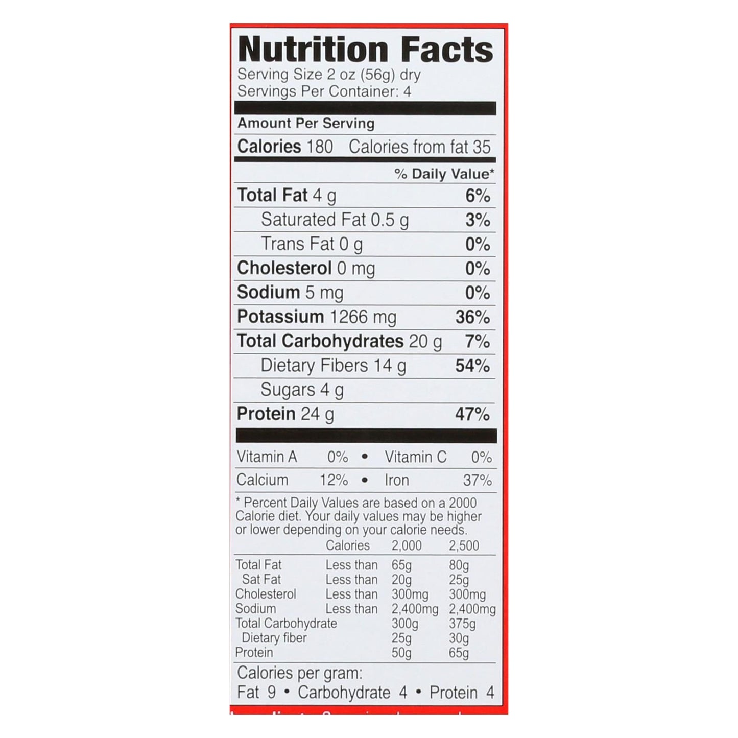 Explore Cuisine - Fettuccine Pasta - Edamame & Mung Bean - Case Of 6 - 8 Oz. image 2