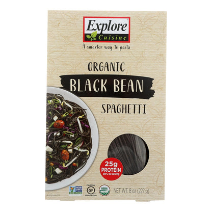 Explore Cuisine Organic Black Bean Spaghetti - Spaghetti - Case Of 6 - 8 Oz. image 1